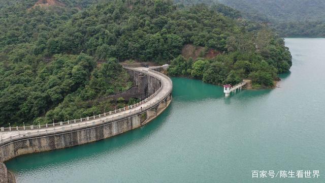 惠州南昆山大封门水库景观,空气清新舒适宜人,周末的