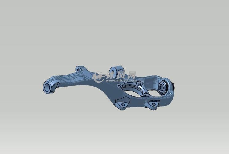 铸造工艺转向节模型双叉臂转向节