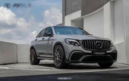 膜呗改色案例:奔驰amg glc 43改色纳多灰 品味魅力彰显