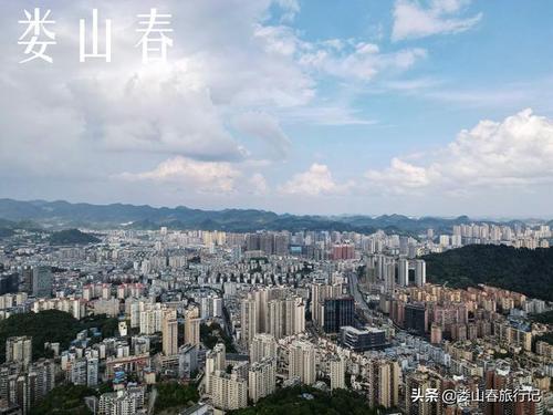 贵州省遵义市中心城区城市风光