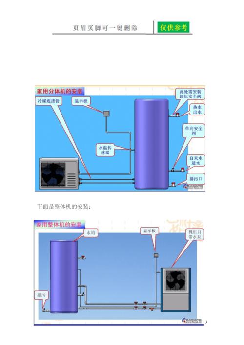 空气能安装示意图[务实运用]
