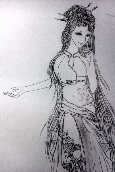 有古代美女手绘图吗?必须要是手绘的,而且很漂亮,必赞91