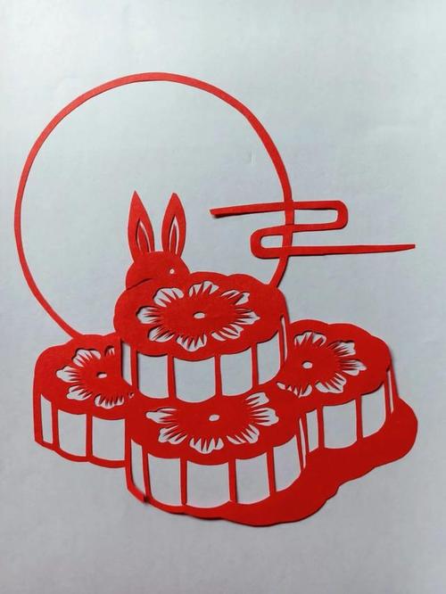 「巧手传非遗」蒙城县妇联中秋节剪纸作品赏析