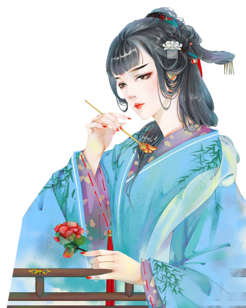 古风免抠人物素材