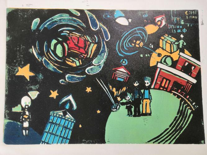 科技创新绘画系列