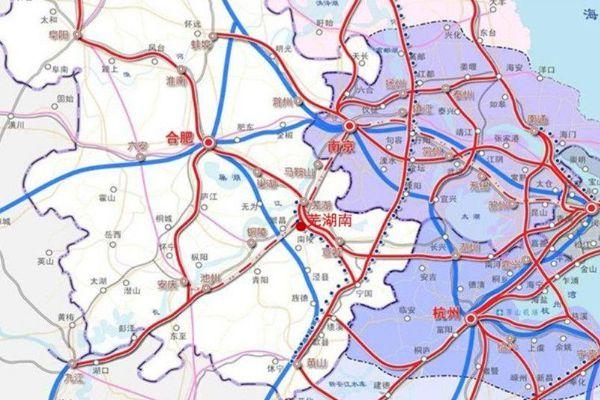 安徽未来5年的铁路规划,4条高铁路线处于前期准备阶段