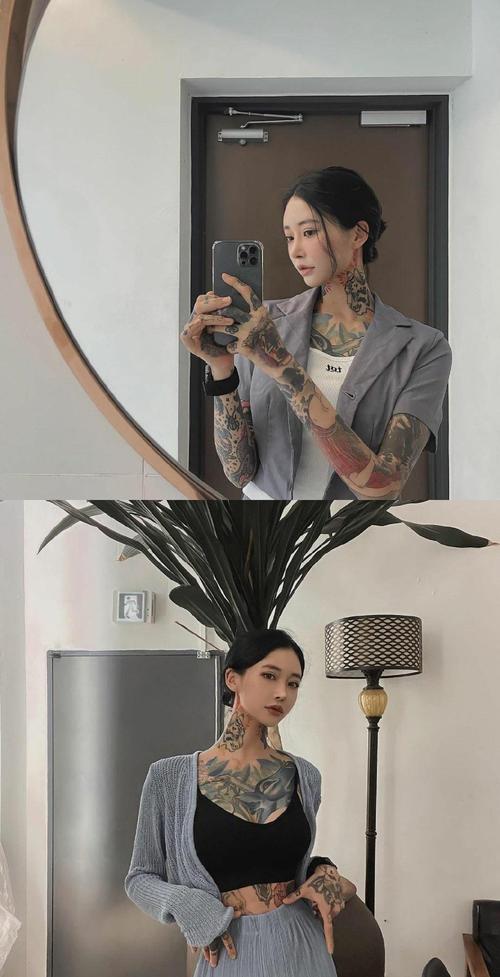 涨姿势ins美图录:韩国纹身美女 安理娜