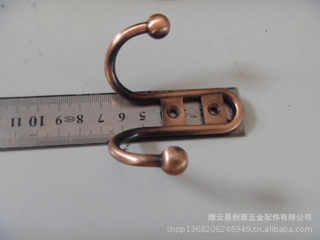 厂家直销供应各种规格颜色的衣钩,衣帽钩 ,挂钩 ,锌合金衣钩