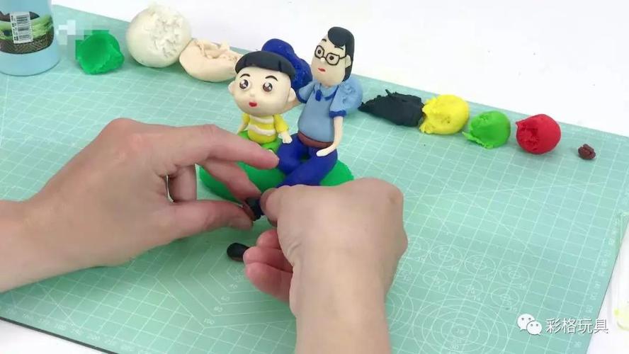 粘土教程:彩泥diy大头儿子小头爸爸