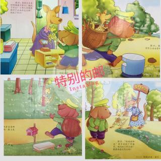 第三周语言:看图讲述《特别的邮包》