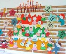 幼儿园20周年庆主题墙饰设计图片