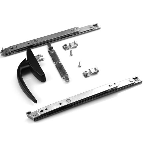 德国roto断桥铝内开五金 诺托内开窗锁 内平开执手锁传动带锁点