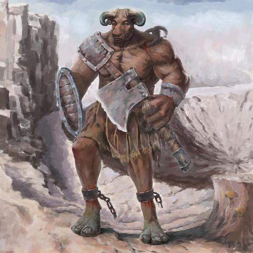 角色设定《牛头酋长》