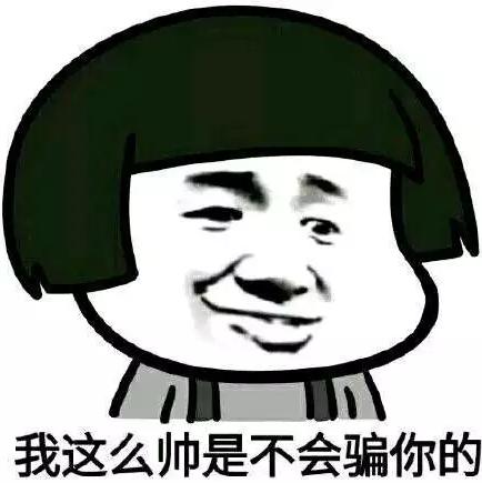 搞笑我这么帅是不会骗你的