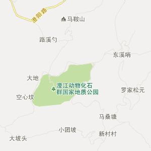 玉溪市澄江市地理地图