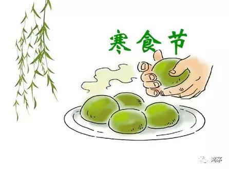 关于寒食节的简笔画