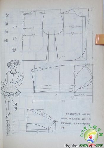 转载童装裁剪图1