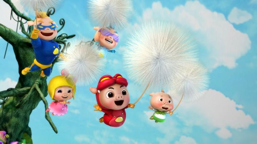 猪猪侠之勇闯巨人岛卡通桌面壁纸图片 - 第8张