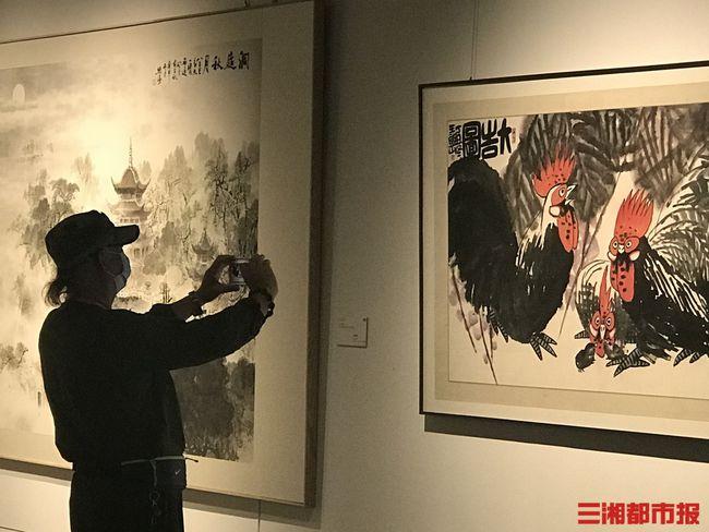 国庆来湖南美术馆看画展