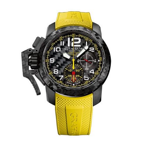 graham全新chronofigher超大超轻碳腕表