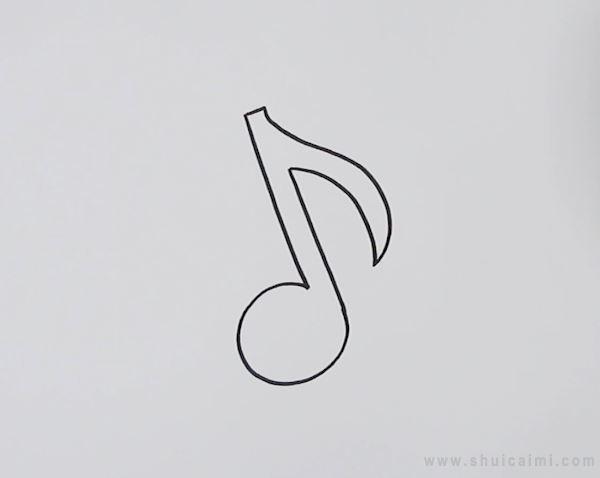 音符简笔画怎么画音符简笔画简单又好看