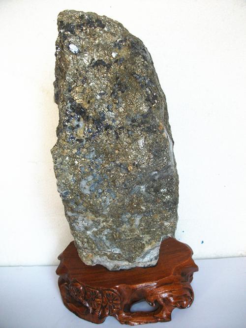    山东莱州金矿石原石摆件  高品位天然金矿石,自然