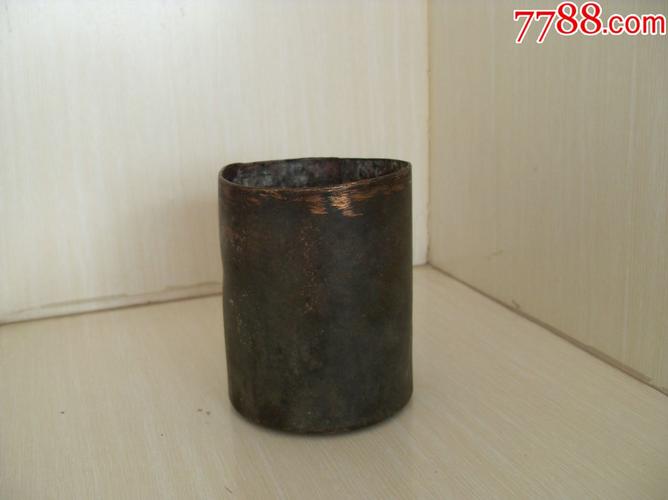 【珍稀品种】经典的老红铜笔筒!