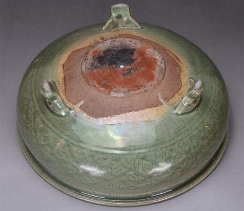 明代龙泉窑暗刻纹大香炉鉴定详情