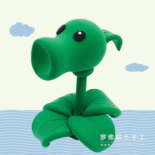 植物大战僵尸彩泥制作步骤植物大战僵尸系列