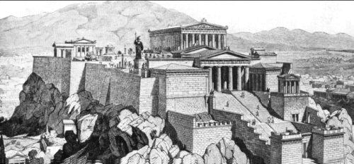 古希腊园林——雅典卫城(含图)