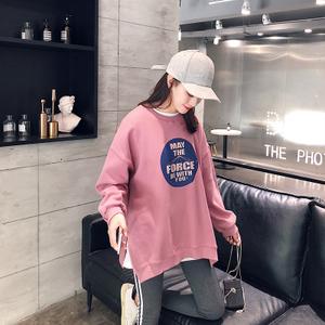 2018以纯官方旗舰店原宿风新款ulzzang韩版学生秋bf卫衣外套女装
