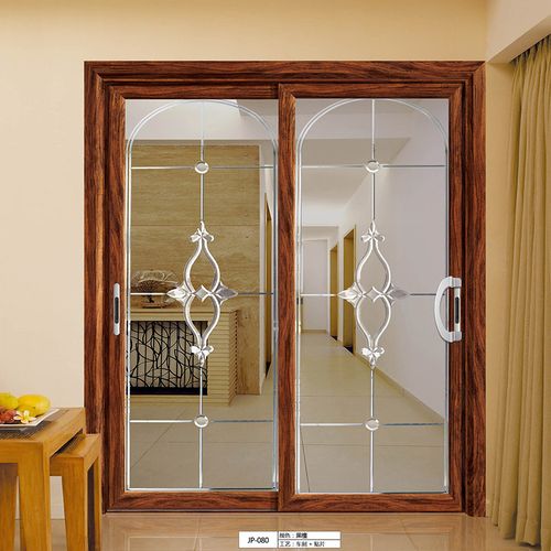 铝合金阳台推拉门现代室内客厅厨房玻璃移门卫生间厕所吊躺隔断门 ￥