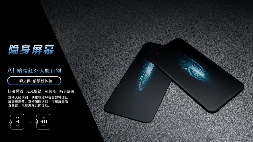 科幻"未来手机"—文案排版概念渲染图