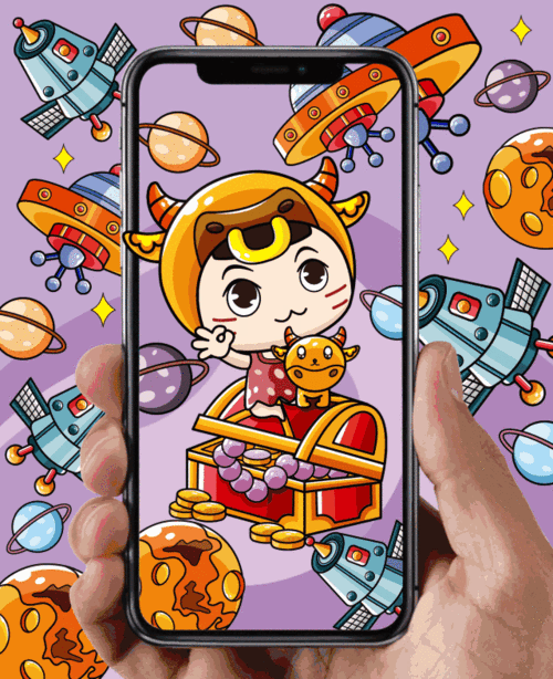 纯粹福利十二星座系列原创手机壳之金牛座