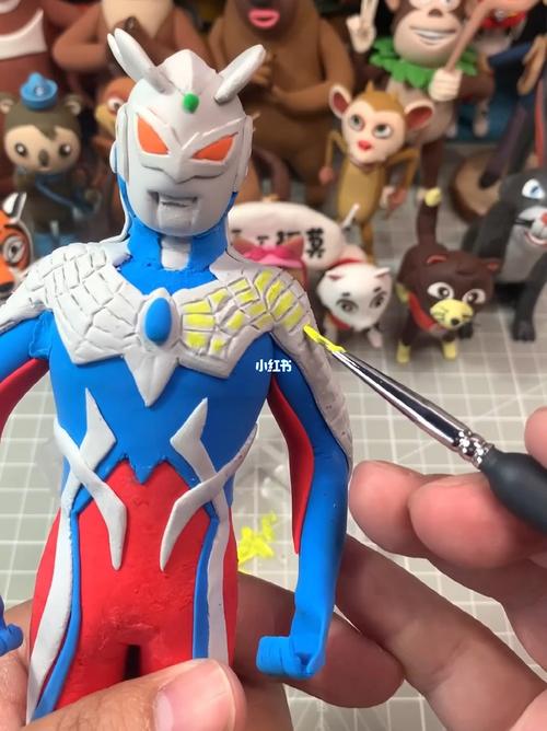 【超爱7815】赛罗奥特曼超轻粘土作品欣赏_粘土_奥特曼_赛罗