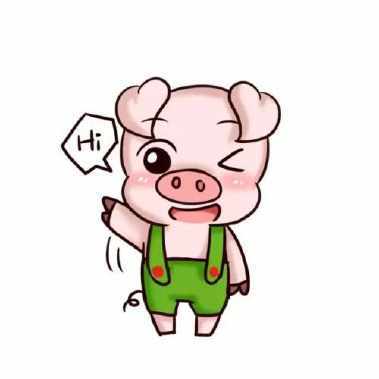 可爱猪萌萌卡通头像
