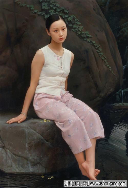 王沂东人物油画小女孩欣赏
