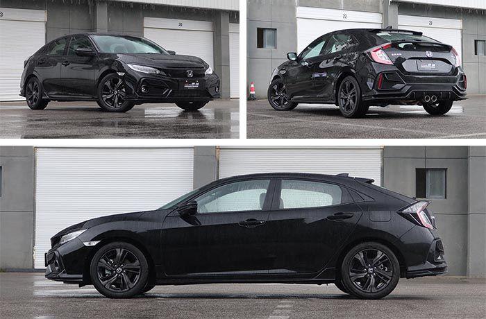 作为"日系前驱王"——本田type r原型车,思域hatchback两厢版可谓是最