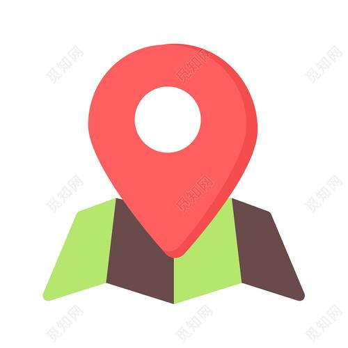 地图折页ui矢量icon定位导航图标图片素材免费下载_觅