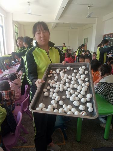 蓝天幼儿园冬至包汤圆活动 - 美篇