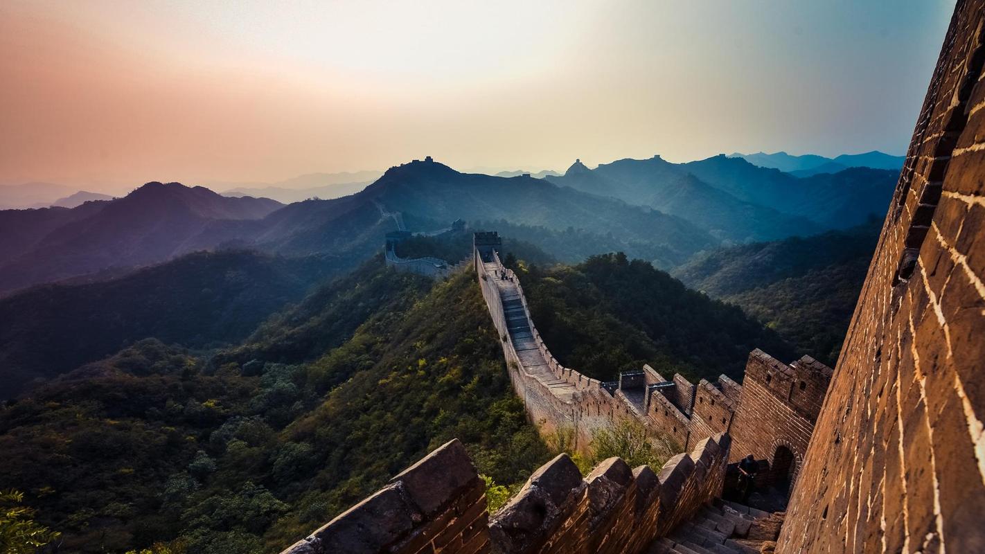 中国历史建筑长城风光景色,名胜古迹-回车桌面
