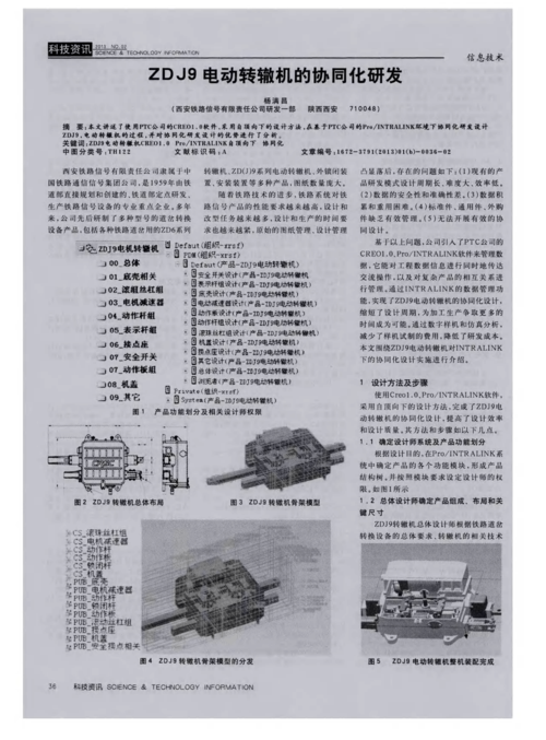 zdj9电动转辙机的协同化研发