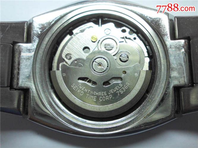 "透底"精工,机芯7s36a,"稀少",走时