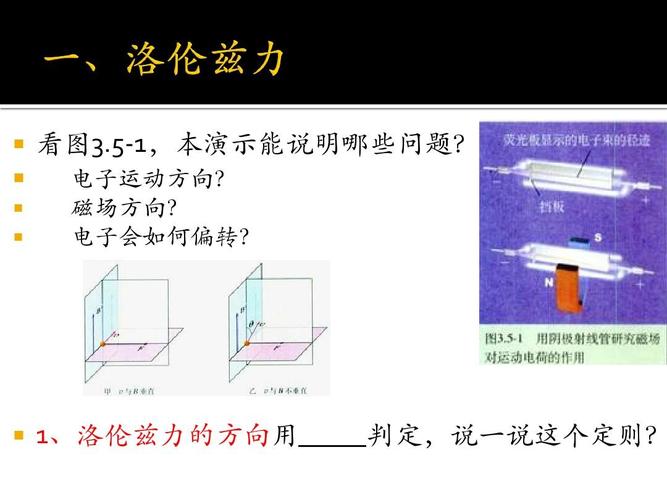 2洛伦兹力 带电粒子在匀强电场中的运动ppt