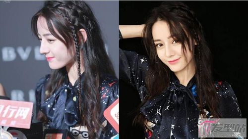 迪丽热巴发型编发扎法教学完美复制迪丽热巴激美的四个造型