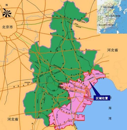 天津市滨海新区汉沽现代产业园,天津市北部区域,具体地理位置为栖霞东