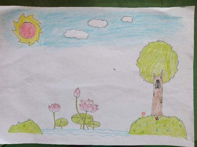 你好夏天——一年级绘画展播