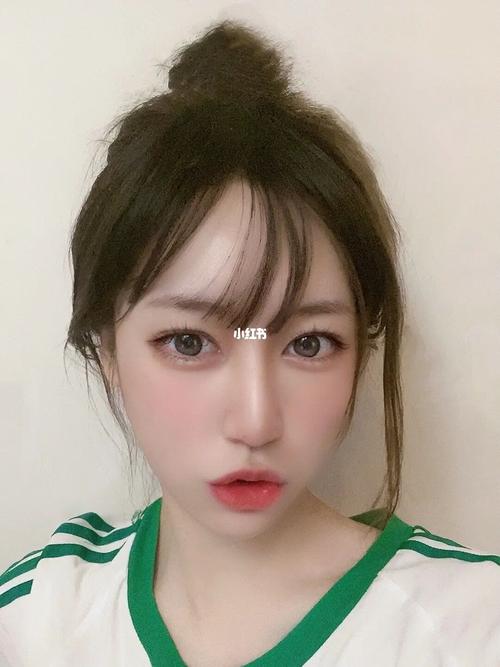 有刘海的清纯女高中生～_清纯_刘海_时尚_发型