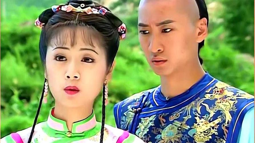 还珠格格:尔康沦陷于紫薇的美色,计划私奔,紫薇吓到变形