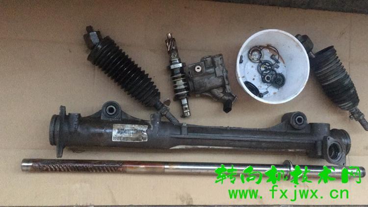 奥迪q7方向机漏油修复